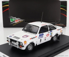 Trofeu Ford england Escort Mkii (nočná verzia) N 9 Rally 1000 Lakes 1976 A.vatanen - A.aho 1:43 Biela červená