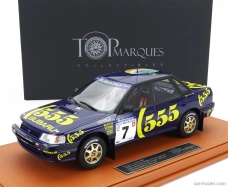 Topmarques Subaru Legacy Rs N 7 Winner Rally New Zealand 1993 Colin Mcrae - Derek Ringer - Con Vetrina - S vitrínou 1:18 Modrá Žltá
