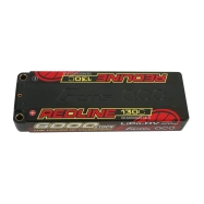 Gens ace akumulátor HV LiPo Redline 1.0 6000mAh 2S2P 7.6V 130C HardCase 57#