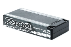 NOSRAM 1/12 Hyper LCG StockSpec GRAPHENE-4.2 7400mAh Hardcase batéria - 3,7V - 140C/70C
