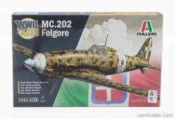 Italeri Macchi Mc.202 Folgore Wwii - Italian Army 1940 - Military Airplane 1:72 /