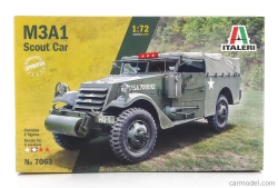 Italeri White motor company M3a1 Scout Car U.s Tank Military 1944 1:72 /