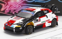 Spark-model Toyota Yaris Gr Rally1 Team Toyota Gazoo Racing Wrt N 4 3rd Rally Sweden 2022 E.lappi - J.ferm 1:43 Bílá Černá Červená