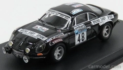 Trofeu Renault A110 Alpine Coupe N 48 Rally Rac 1978 B.saby - M.guegan 1:43 Black