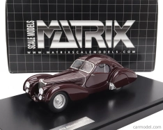 Matrix scale models Bugatti Type 57s Atlantic 1937 1:43 Brown