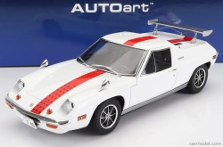 Autoart Lotus Europa Special 1975 - The Circuit Wolf - (hrdina) Yuya Fubuki - Manga Movie 1:18 Bielo-červená