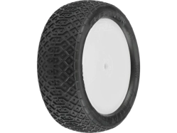 Kolesá Pro-Line 2,2", pneumatiky Electron MC 4WD Buggy predné, disk Velocity H12 biely (2)