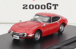 Lcd-model Toyota 2000gt Coupe 1967 1:64 Red