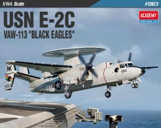 Academy Grumman E-2C USN VAW-113 Black Eagles (1:144)