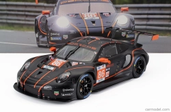 Ixo-models Porsche 911 991 Rsr-19 4.2l Team Gr Racing N 86 24h Le Mans 2022 Michael Wainwright - Riccardo Pera - Ben Barker 1:18 Matná Černá Oranžová