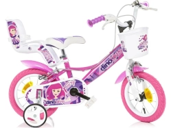 DINO Bikes - Dětské kolo 12" Fairy růžové