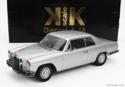 Mercedes Benz 250c/8 (w114) Coupe 1969 1:18 Strieborná