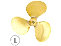 Raboesch lodní šroub tř.156 25mm M3 3-listý levý
