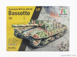 Italeri Dapt M43 Bassotto Tank Military 1945 1:35 /