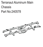 HBP240578 - Terranaut Aluminum Main Chassis