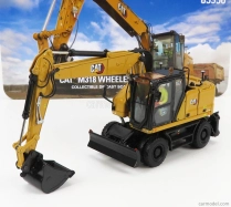 Dm-models Caterpillar Catm318 Escavatore Gommato - hydraulické rýpadlo 1:50 žlté čierne