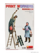 Miniart Figures Paint Workers 1:35 /