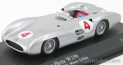 Minichamps Mercedes benz F1  W196 N 4 Winner Gp Berlin 1954 K.kling 1:43 Silver