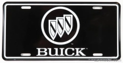 Edicola Accessories Funny Metal Plate - Buick 1:1 Black