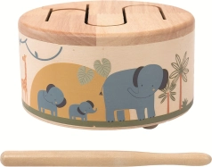 2Kids Toys Dřevěný bubínek Safari - poškozený obal
