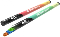 Filament PCL3 - 15m zelená,modrá,hnědá