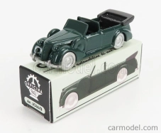 Officina-942 Fiat 2800 Torpedo Da Parata Cabriolet Carrozzeria Stab. Farina 1939 1:76 zelená