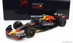 Minichamps Red bull F1 Rb18 Team Oracle Red Bull Racing N 11 1:18, tmavě modrá