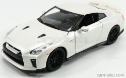Bburago Nissan Gt-r (r35) Coupe 2017 1:24 Bílá Perla