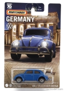 Mattel hot wheels Volkswagen Beetle 1962 1:64 Blue