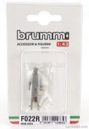 Brumm Figúrky F1 Kit Driver Gilles Villeneuve Ferrari 1981 1:43 /