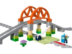 LEGO DUPLO – Železničný most a koľajnice – rozširujúca súprava