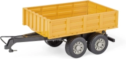 RC vozík za traktor, žlutá