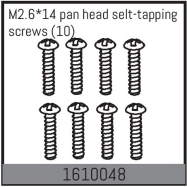 M2.6*14 pan head selt-tapping screws (10)