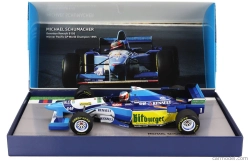 Minichamps Benetton F1  B195 Team Mild Seven Renault N 1 World Champion Winner Pacific Gp 1995 Michael Schumacher 1:18 Modrá Žlutá