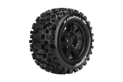 X-UPHILL SPORT 1/5 24mm hex Black Rims