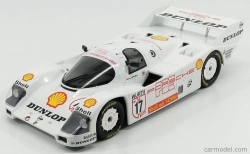 Norev Porsche 962c Dunlop N 17 Supercup 1987 H.j.stuck 1:18 Bílá