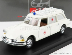 Rio-modely Citroen Id19 Break C.r.i. Croce Rossa Italiana 1958 - sanitka 1:43 biela