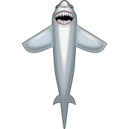 Létající drak Žralok bílý