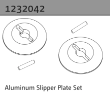 1232042 - Aluminum Slipper Plate Set