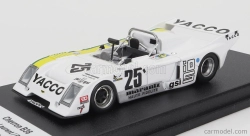 Trofeu Chevron B36 N 26 24h Le Mans 1980 B.sotty - D.laurent - P.hesnault 1:43 Bílá