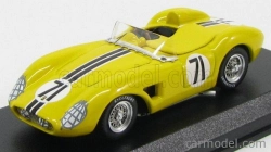 Art-model Ferrari 500 Trc Spider N 71 Sebring 1958 De La Mesa - Gonzalez - Gomez - Mena 1:43 Yellow