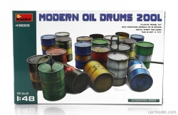 Miniart Accessories Modern Oil Drums 200l 1:48 /