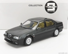 Triple9 Alfa romeo 164 Q4 1994 - Béžový interiér 1:18 Dark Grey Met