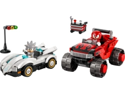 LEGO Sonic the Hedgehog - Silver a jeho auto vs. Knuckles a jeho monster truck