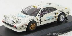 Najlepší model Ferrari 308 Gtb Rally N 1 Targa Florio 1983 Tony - Radaell 1:43 White