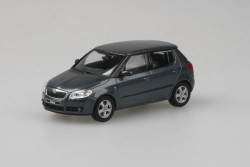 Abrex Škoda Fabia II (2006) 1:43 – sivá anthracite metalíza