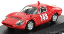 Najlepší model Fiat 1300ot Abarth N 148 Swiss Mountain Gp 1967 Tonie Hezemans 1:43 Red