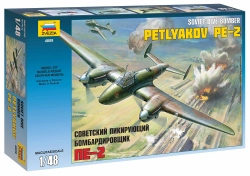 Zvezda letadlo Petlyakov Pe-2 (1:48)