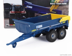 Britains Kane Dump Trailer - Carrello Cassone Ribaltabile 1:32 Modrá Žlutá