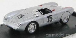 Brumm Porsche 550 Rs Avus N 15 1955 R. Von Frankenberg 1:43 Silver